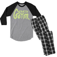 Earth Germ Tumblr Men's 3/4 Sleeve Pajama Set | Artistshot