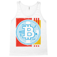 Bitcoin Abstract Music Tank Top | Artistshot