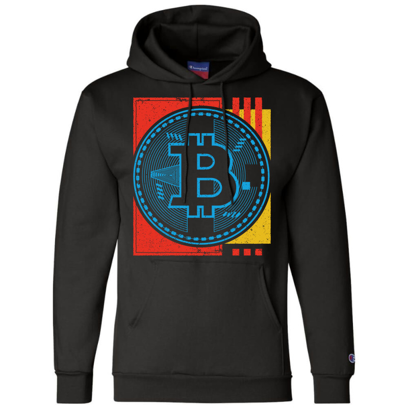 Bitcoin Abstract Music Champion Hoodie by nsikekhizom | Artistshot