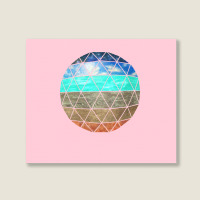 Geodesic Landscape Canvas Print | Artistshot