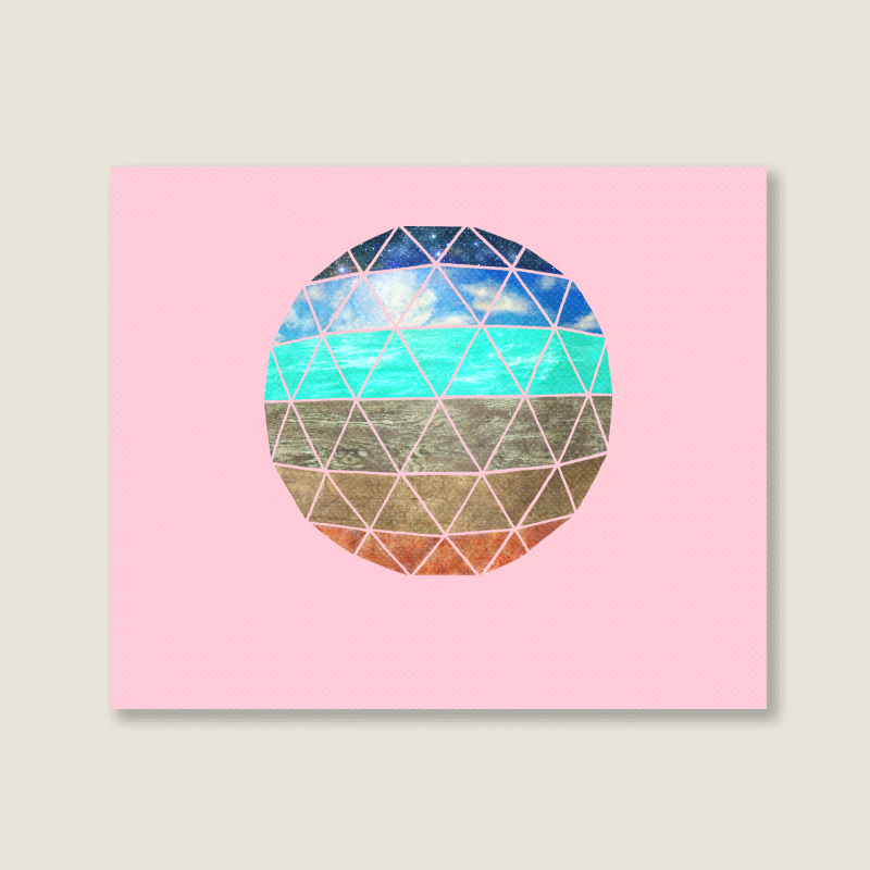 Geodesic Landscape Canvas Print | Artistshot