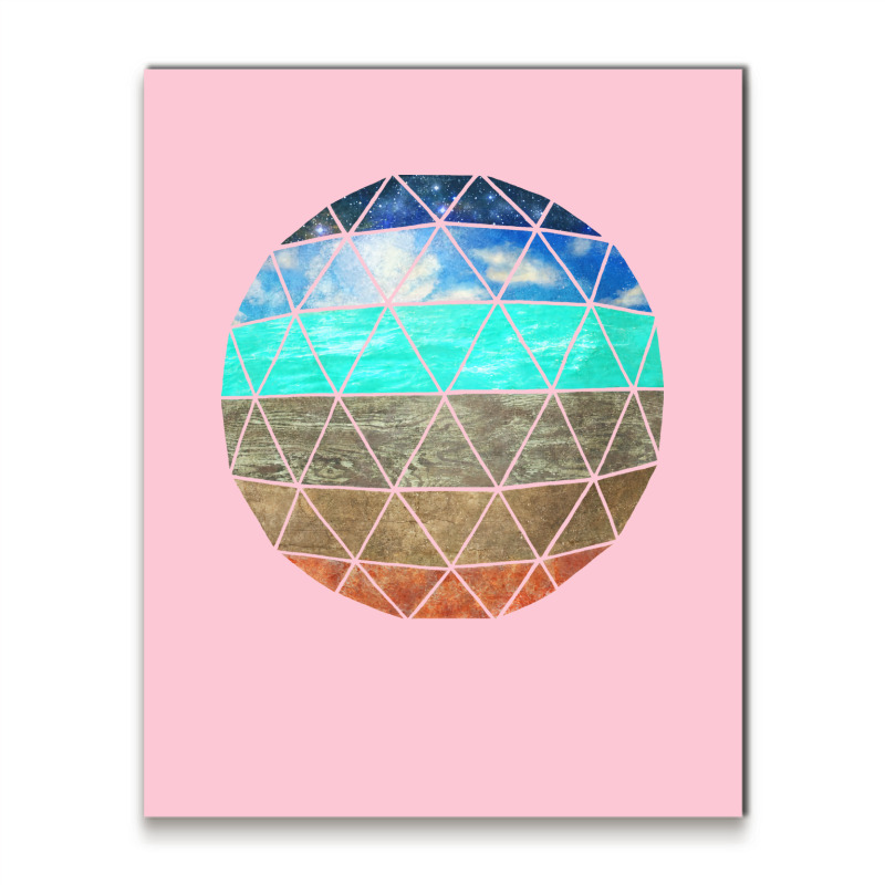 Geodesic Metal Print Vertical | Artistshot