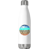 Geodesic Stainless Steel Water Bottle | Artistshot