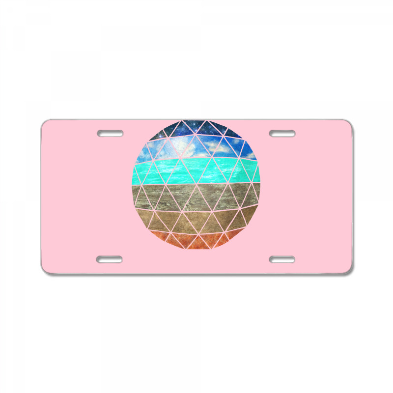 Geodesic License Plate | Artistshot