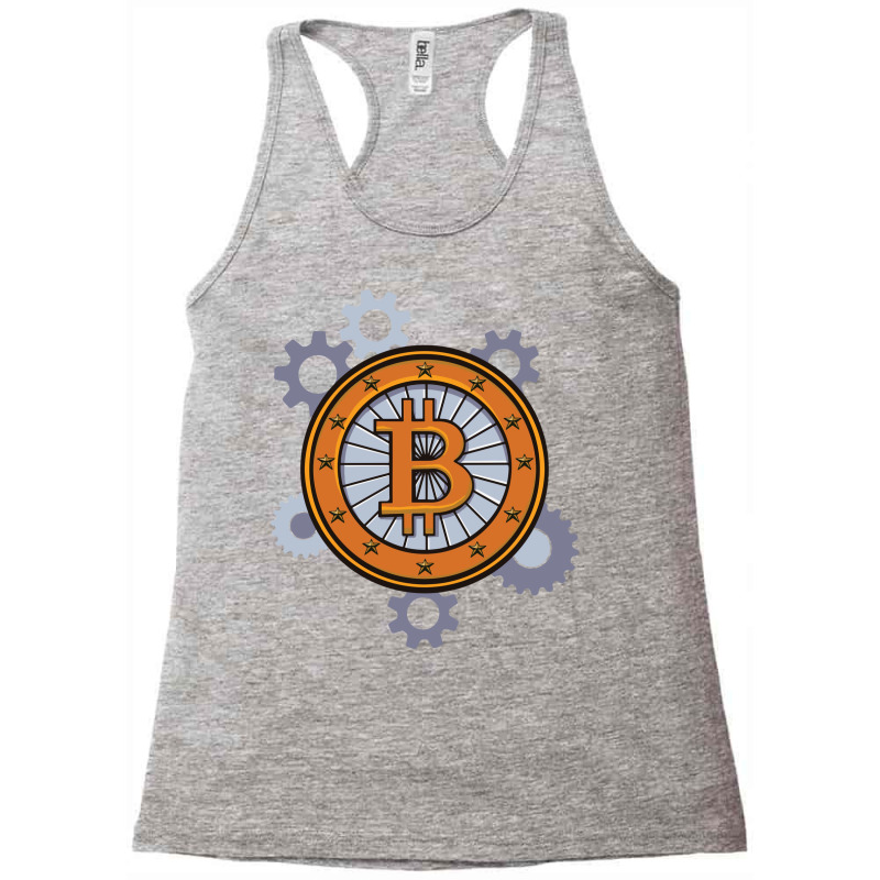 Bitcoin Steampunk Boy Racerback Tank by saliweathinsc | Artistshot