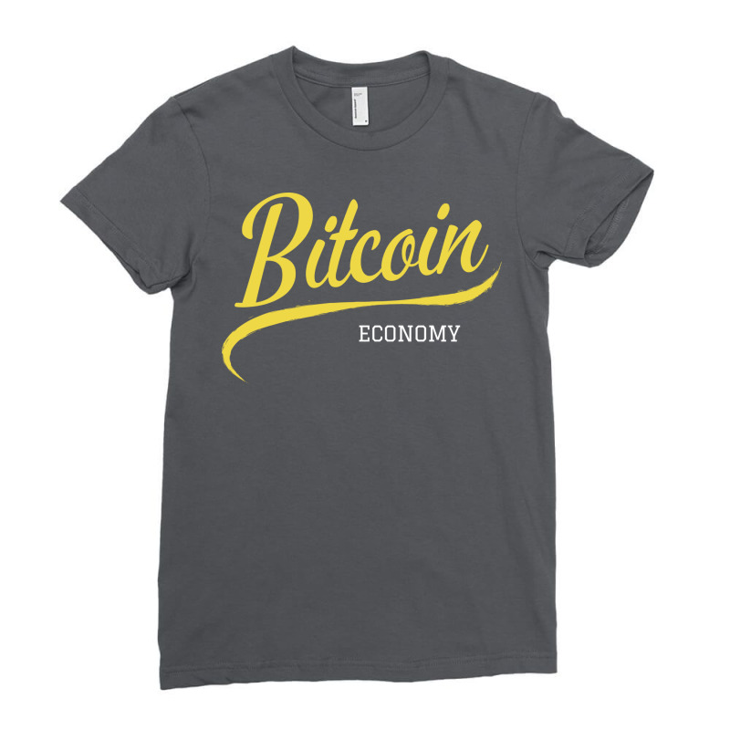 Bitcoin Economy Nature Ladies Fitted T-Shirt by nsikekhizom | Artistshot