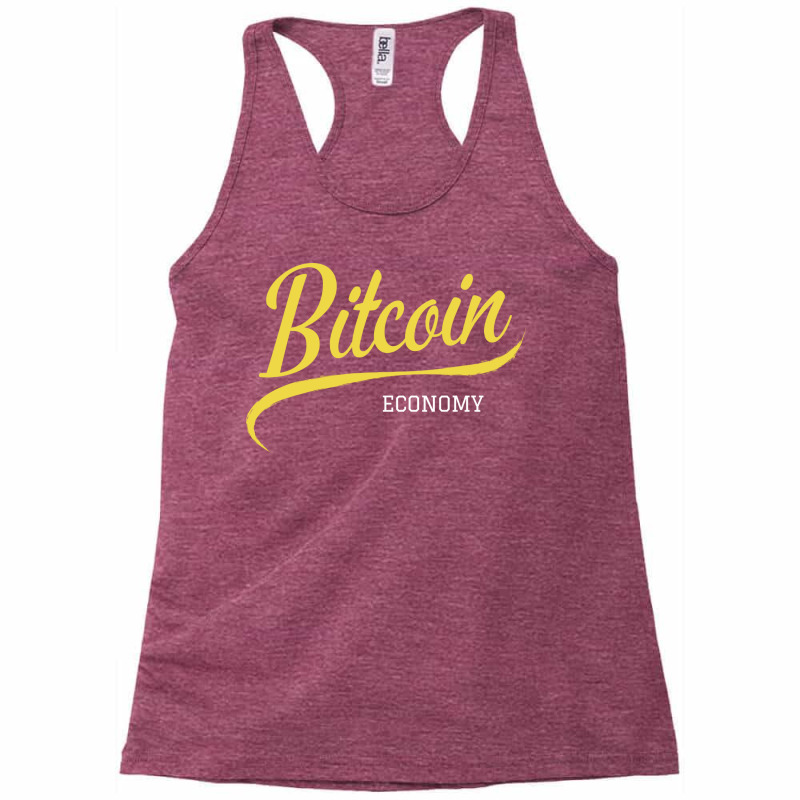 Bitcoin Economy Nature Racerback Tank by nsikekhizom | Artistshot