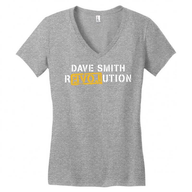 Dave Smith Revolution Boy Women's V-Neck T-Shirt by baqytmajdov2 | Artistshot