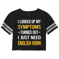 My Symptoms English Horn Cor Anglais Nostalgia Scorecard Crop Tee | Artistshot