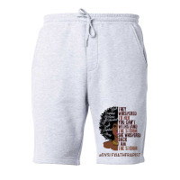 I Am The Storm Dyslexia Therapist African American Fleece Short | Artistshot