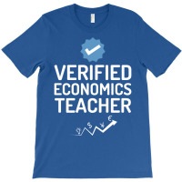 Verified Economics Teacher Music T-shirt | Artistshot