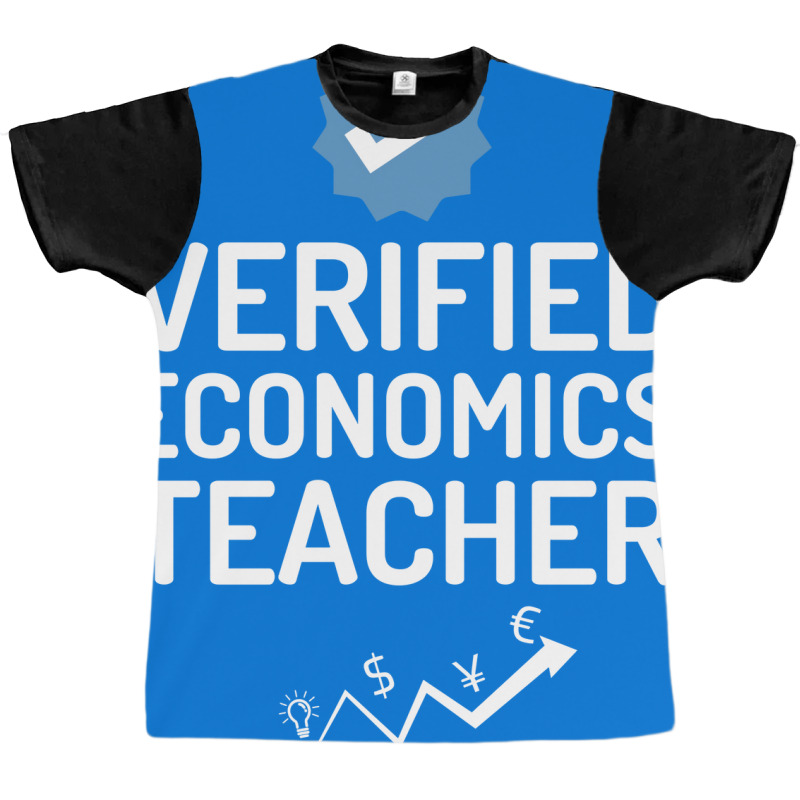 Verified Economics Teacher Music Graphic T-shirt by kojekslagod | Artistshot