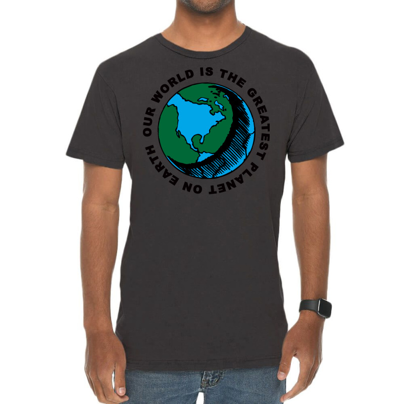 The Greatest Planet Travel Vintage T-Shirt by dergiakcjaj | Artistshot