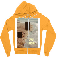 New Earth Hipster Zipper Hoodie | Artistshot