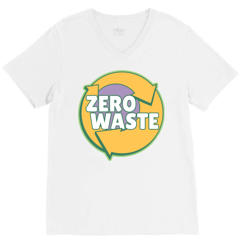 Zero Waste Nature V-Neck Tee by dergiakcjaj | Artistshot