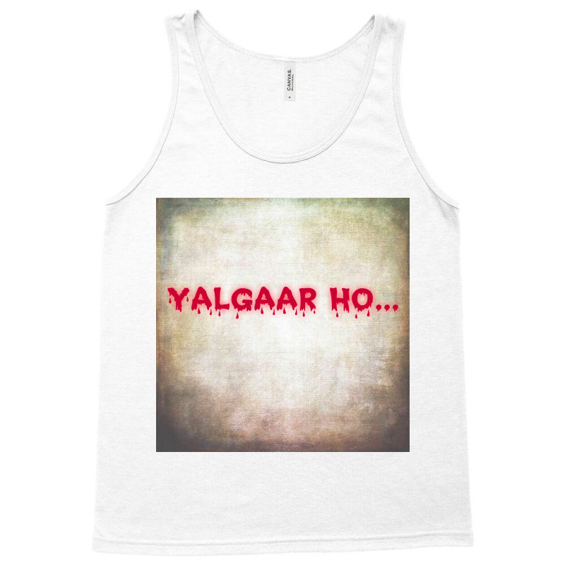 Yalgaar Ho... Tank Top by American choice | Artistshot