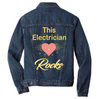 Electrician 20230215t020938865 Men Denim Jacket | Artistshot