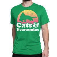 Cats And Economics Gift Music Classic T-shirt | Artistshot