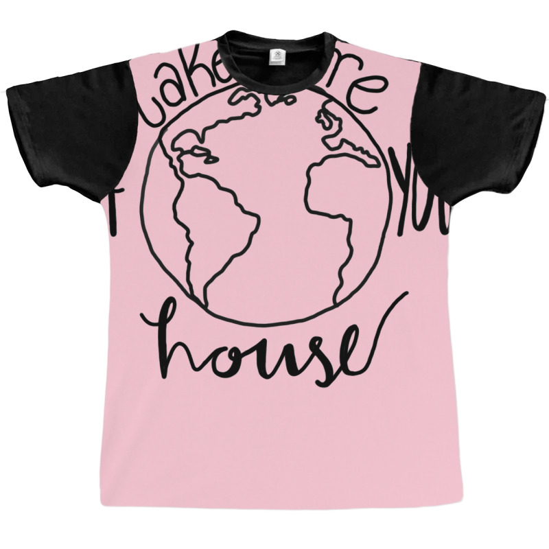 Take Care Of Your Houseoneline Music Graphic T-shirt | Artistshot