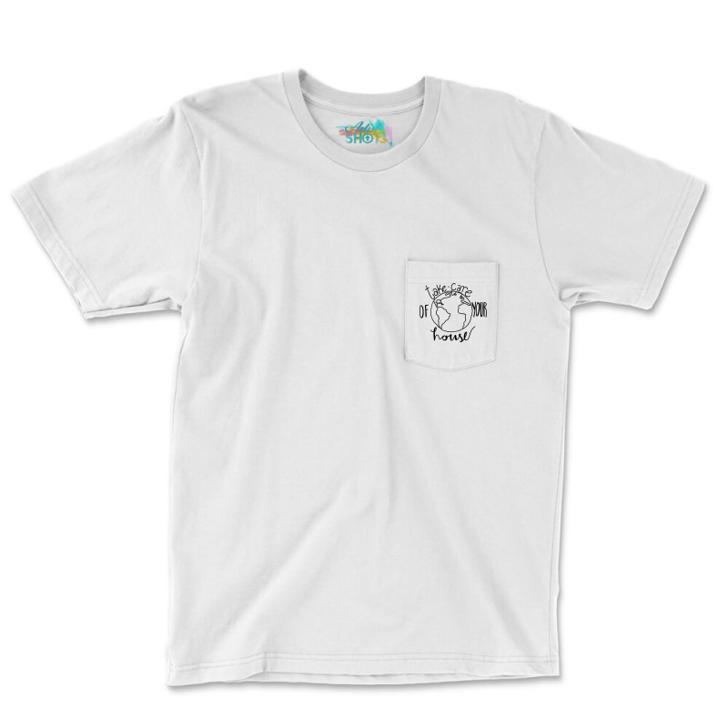 Take Care Of Your Houseoneline Music Pocket T-shirt | Artistshot