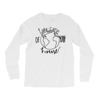 Take Care Of Your Houseoneline Music Long Sleeve Shirts | Artistshot