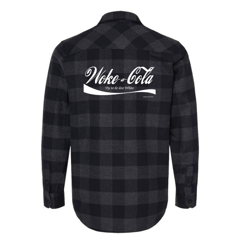 Woke A Cola Flannel Shirt | Artistshot