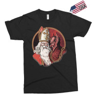 Krampus And Santa Christmas  (1) Exclusive T-shirt | Artistshot