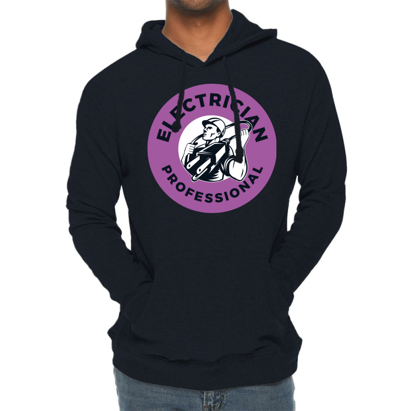 Electrician Professional Girl Lightweight Hoodie | Artistshot