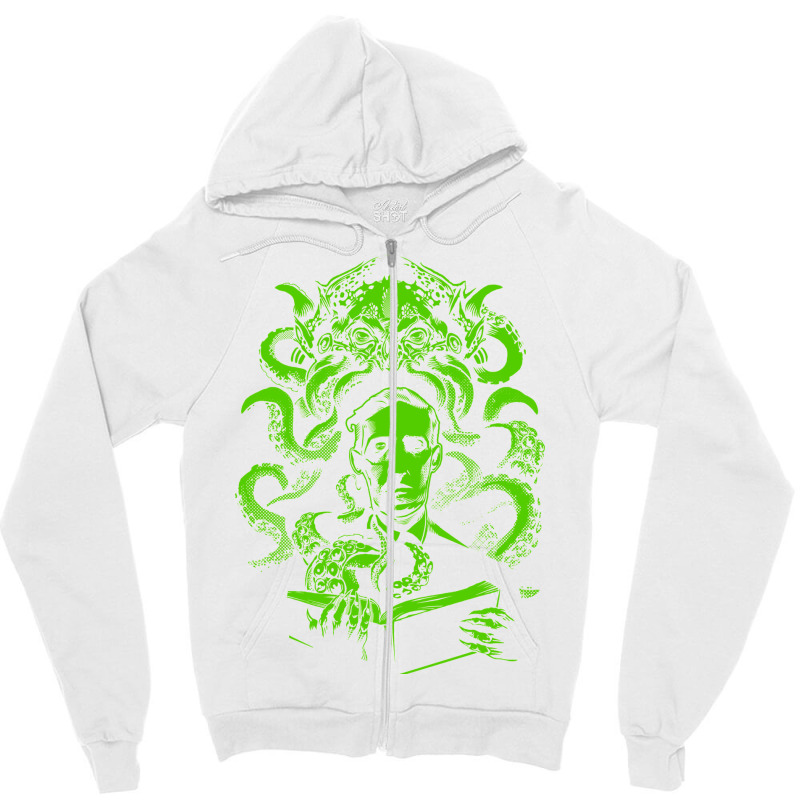 Love Cthulhu Zipper Hoodie by hafeesoesoeq | Artistshot