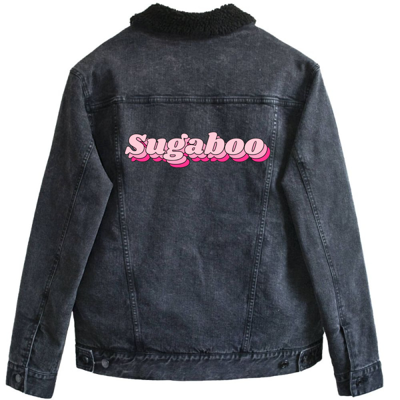 Sugaboo Dua Lipa 3 Unisex Sherpa-lined Denim Jacket | Artistshot