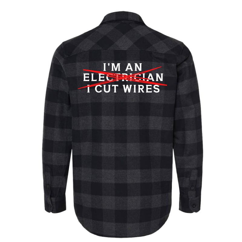 Im An Electrician Cool Red Flannel Shirt | Artistshot