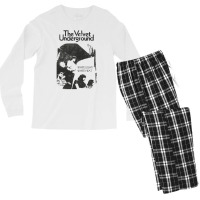 White Light White Heat [worn Look] Men's Long Sleeve Pajama Set | Artistshot