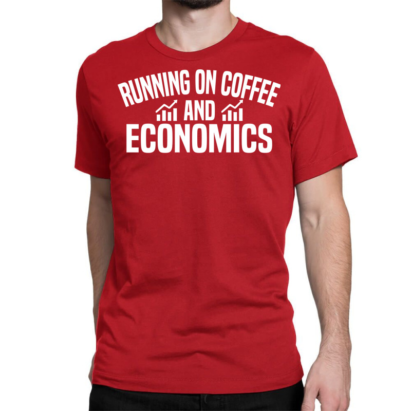 Running On Coffee And Economics Boy Classic T-shirt by saliweathinsc | Artistshot