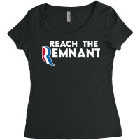 Reach The Remnant Parody Vintage Women's Triblend Scoop T-shirt | Artistshot