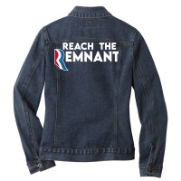 Reach The Remnant Parody Vintage Ladies Denim Jacket | Artistshot