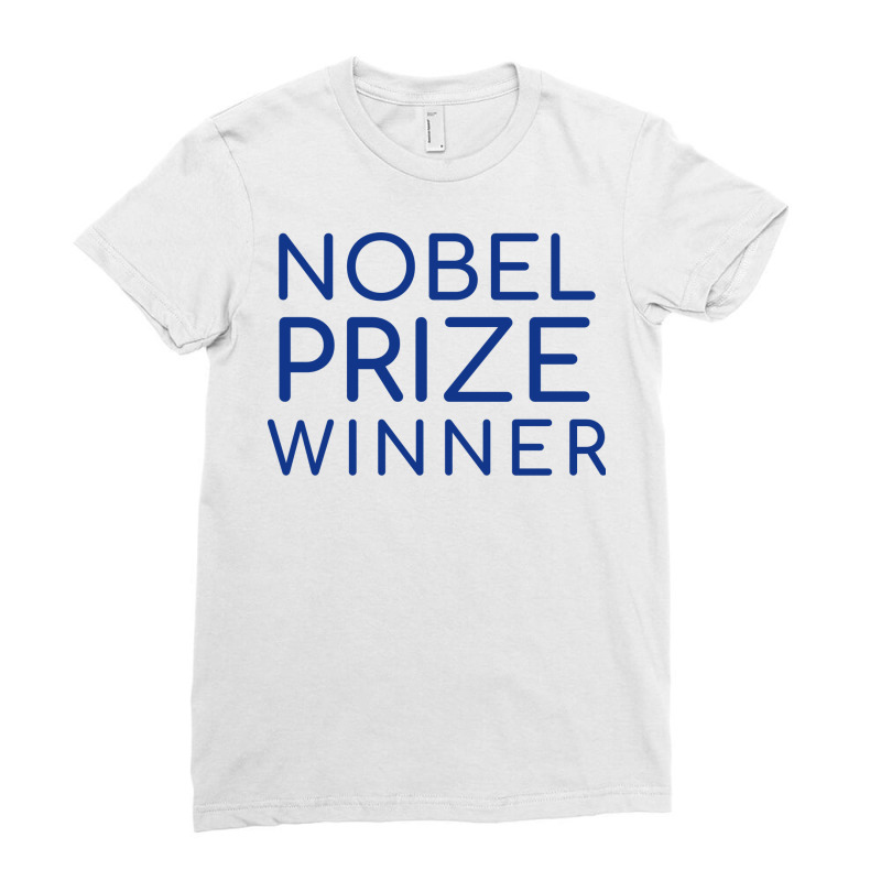 Nobel Prize Winner Retro Ladies Fitted T-Shirt by reyhunmaatukg | Artistshot