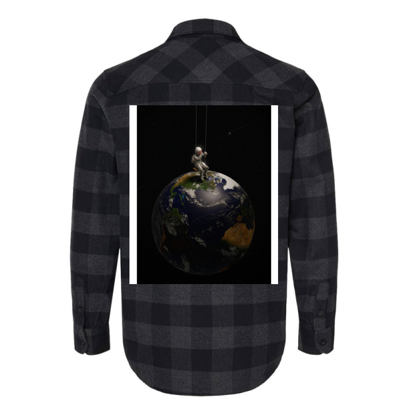 Earth Is My Playground Cute Flannel Shirt by kosicnarwarw | Artistshot