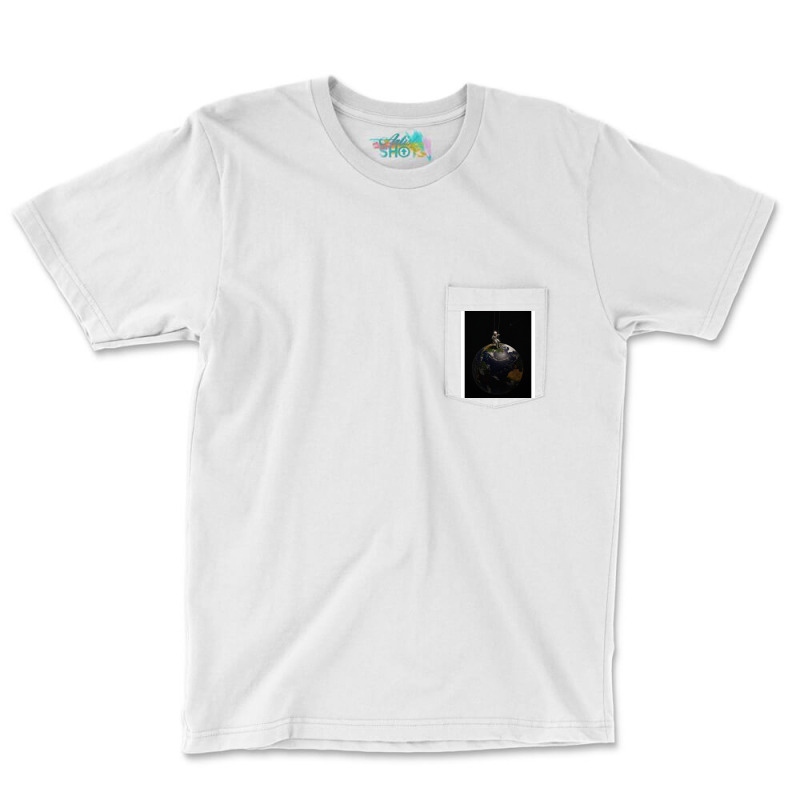 Earth Is My Playground Cute Pocket T-Shirt by kosicnarwarw | Artistshot