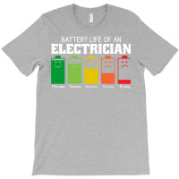 Battery Life Of An Electrician Cute T-shirt | Artistshot