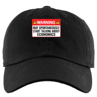 Warning May Spontaneously Start Talking About Econ Kids Cap | Artistshot