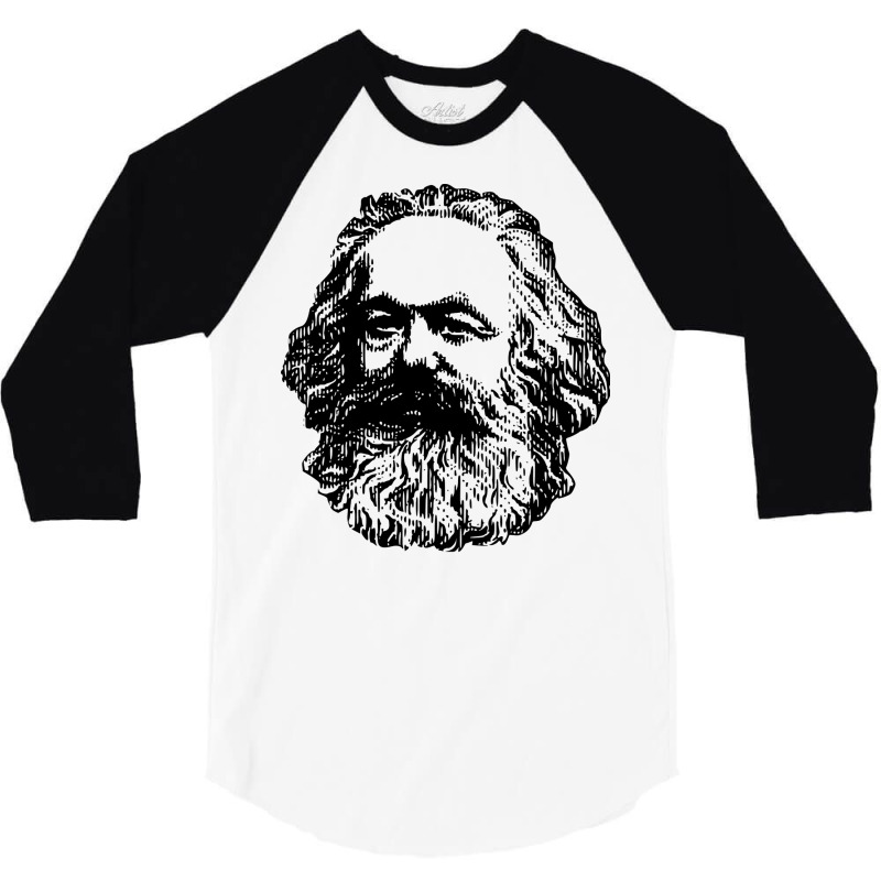 Karl Marx Boy 3/4 Sleeve Shirt by koongjeunen3 | Artistshot