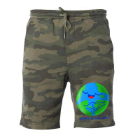 Happy Earth Day Summer Fleece Short | Artistshot