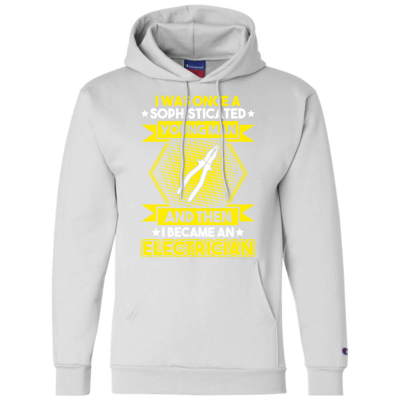 Electrician Lineman Wireman Electronics Technician Champion Hoodie | Artistshot