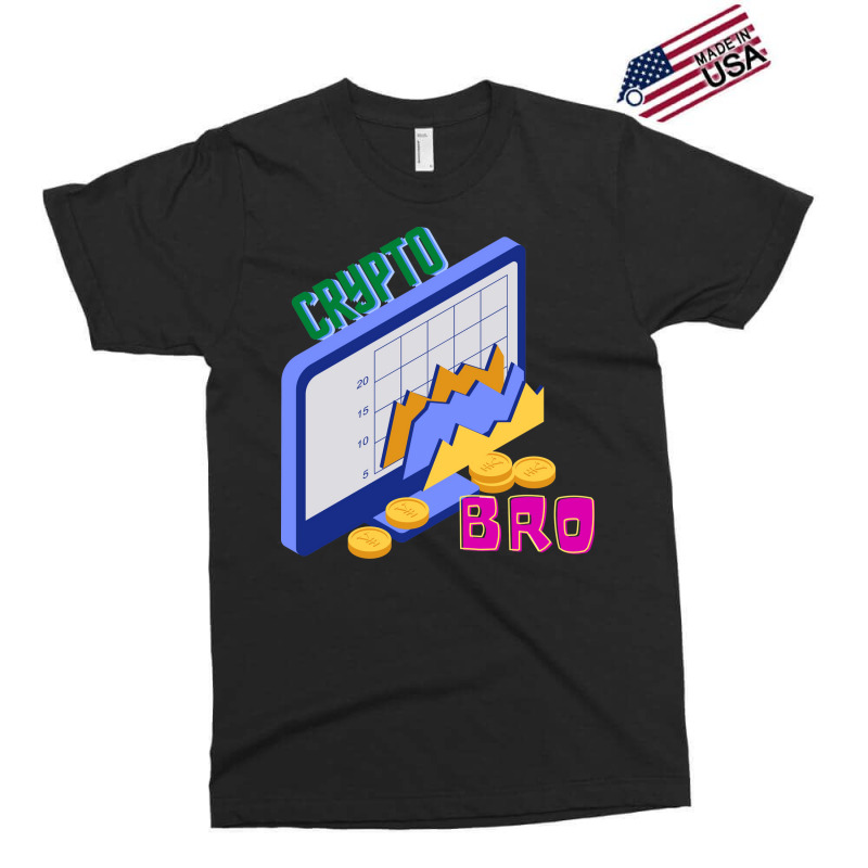 Crypto Bro For Financial Markets Lovers Vintage Exclusive T-shirt by bestaksailau | Artistshot