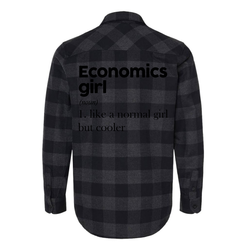 Economics Girl Trending Flannel Shirt by kesabvelzv | Artistshot