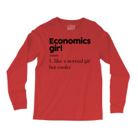 Economics Girl Trending Long Sleeve Shirts | Artistshot