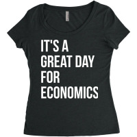 Economics Quote Women's Triblend Scoop T-shirt | Artistshot