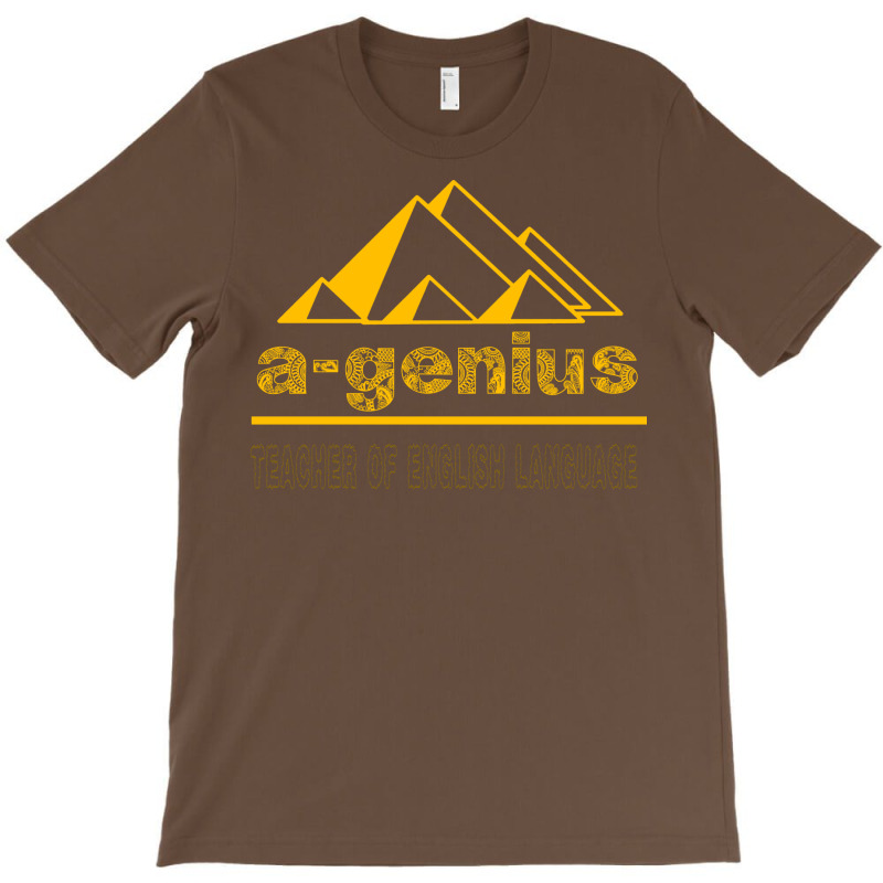 Teacher Of English Language A Genius Cool Design T T-shirt | Artistshot