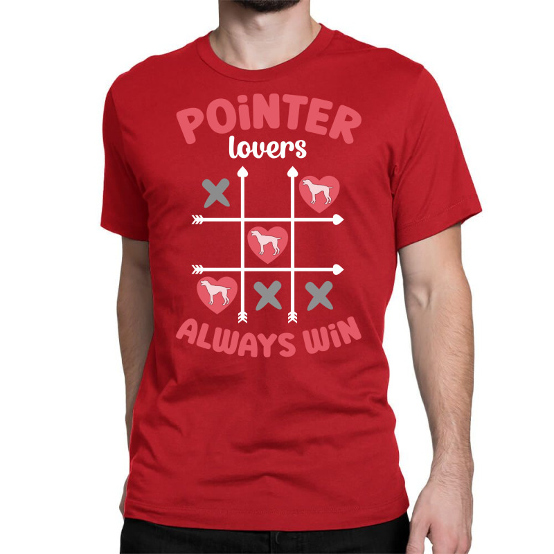 Pointer Lovers Always Win 80s Classic T-shirt | Artistshot