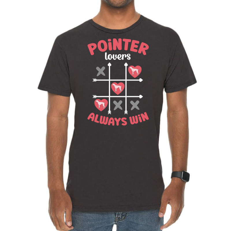 Pointer Lovers Always Win 80s Vintage T-shirt | Artistshot